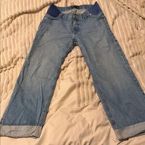 ASOS Maternity Light Blue Flare Jeans
